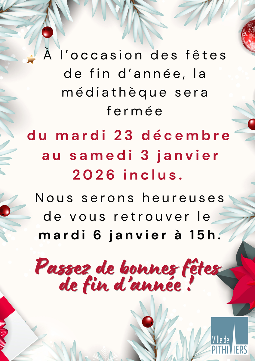 fermeture noel 20251
