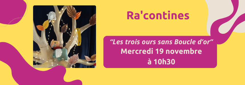 Bandeau Racontines Novembre 2025