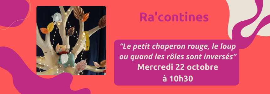 Bandeau Racontines octobre 2025