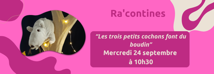 Bandeau Racontines septembre 2025